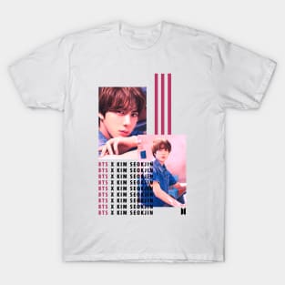 Kpop Designs Jin BTS T-Shirt